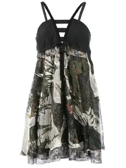 EDUN: Зелёное платье 