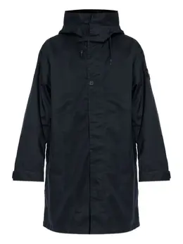 Stone Island: Пальто с капюшоном 