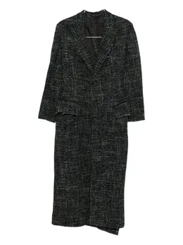 Yohji Yamamoto: Твидовое пальто 