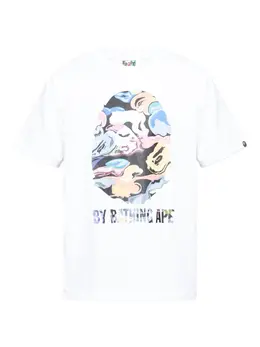 A BATHING APE®: Футболка с принтом 