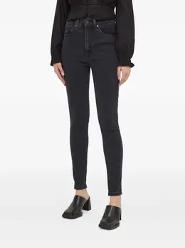 Levi's: Чёрные джинсы 