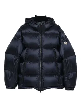 Moncler: Пальто с капюшоном 