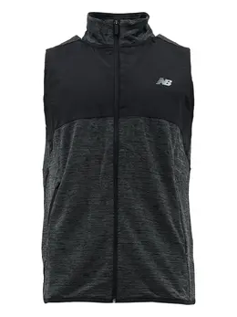 New Balance: Чёрный жилет 