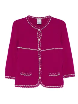 CHANEL Pre-Owned: Розовая куртка 