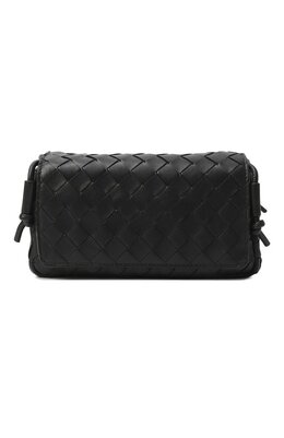 Bottega Veneta: Чёрная сумка 