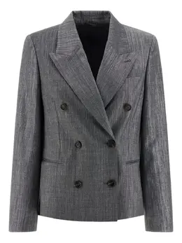 Brunello Cucinelli: Двубортный жакет 