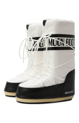 Moon Boot: Белые сапоги 