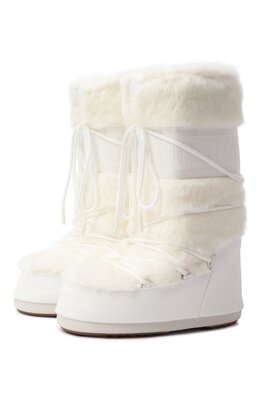 Moon Boot: Белые сапоги 