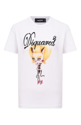 Dsquared2: Хлопковая футболка 