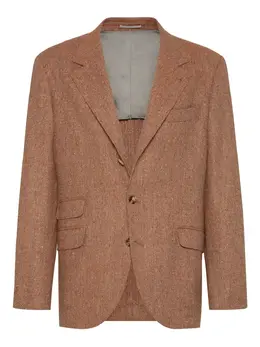 Brunello Cucinelli: Однобортные пиджаки 