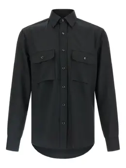 Brioni: Рубашка с карманами 