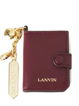 Lanvin: Красный картхолдер 