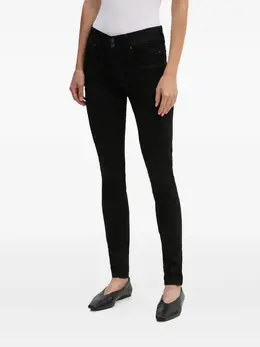 Levi's: Чёрные джинсы 
