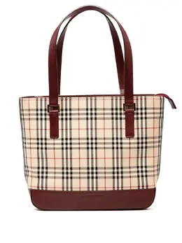 Burberry Pre-Owned: Коричневая сумка 