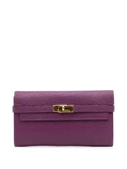 Hermès Pre-Owned: Фиолетовый кошелёк 