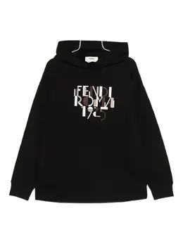 FENDI: Толстовка с принтом 