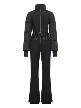 Moncler Grenoble: Чёрный комбинезон 