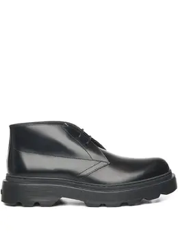 Tod's: Чёрные ботинки 
