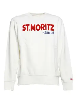 MC2 Saint Barth: Белый свитшот 