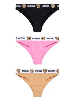 Moschino: Чёрные трусы 