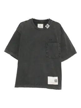 Maison MIHARA YASUHIRO: Чёрная футболка 