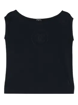 CHANEL Pre-Owned: Хлопковый топ 