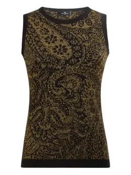 ETRO: Чёрный топ 
