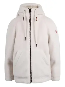 Moncler Grenoble: Белая куртка 
