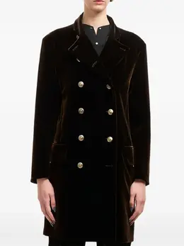 Giorgio Armani: Бархатное пальто 