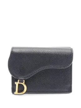 Christian Dior Pre-Owned: Чёрный кошелёк 