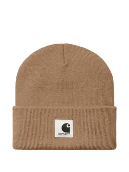 Carhartt WIP: Бежевая шапка 