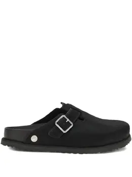 Birkenstock: Чёрные сабо 