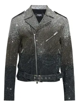 DSQUARED2: Куртка со стразами 