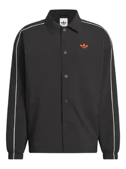 adidas: Чёрная куртка 
