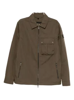 Belstaff: Куртка цвета хаки 