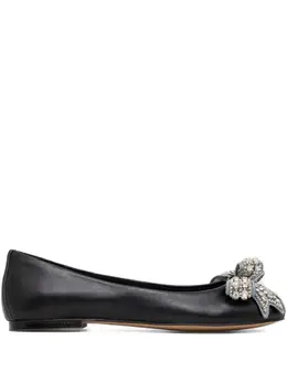 Kurt Geiger London: Чёрные балетки 