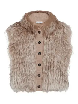 Brunello Cucinelli: Светлый жилет 