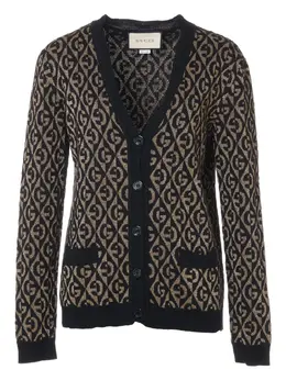 Gucci Pre-Owned: Чёрный кардиган 