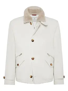 Brunello Cucinelli: Белая куртка 