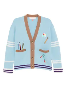 Mira Mikati: Голубой кардиган 