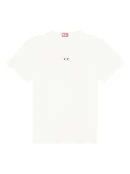 Diesel: Белая футболка 