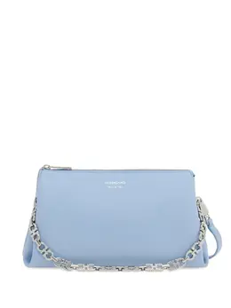 Ferragamo: Голубой клатч 