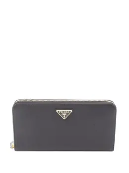 Prada Pre-Owned: Чёрный кошелёк 