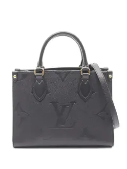 Louis Vuitton Pre-Owned: Чёрная сумка 