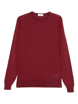John Smedley: Красный свитер 