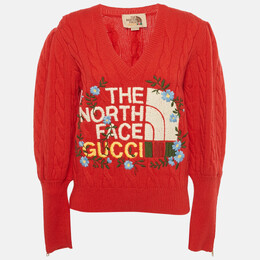Gucci: Красный свитер 