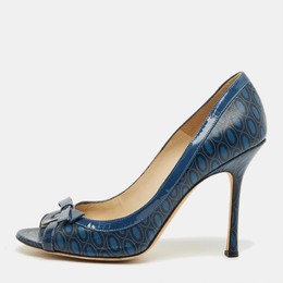 Jimmy Choo: Голубые босоножки 