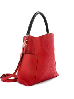 Louis Vuitton Pre-Owned: Красная сумка 