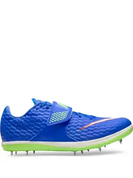 Nike: Голубые кроссовки 