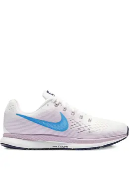 Nike: Белые кроссовки  Air Zoom